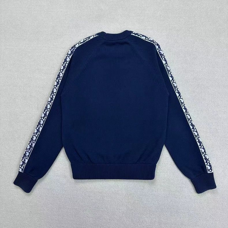 Dior Dior Logo Knit Sweater with Side Stripes Size US S / EU 44-46 / 1 - 3 Thumbnail
