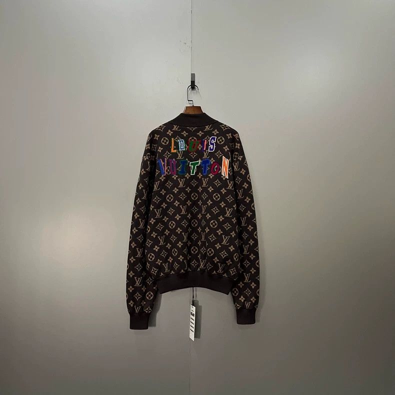 Louis Vuitton Louis Vuitton NBA Brown Printed Zip Jacket Size US S / EU 44-46 / 1 - 4 Thumbnail