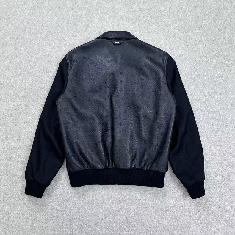 Louis Vuitton Louis Vuitton Embossed Leather Jacket Size 50 Size US L / EU 52-54 / 3 - 3 Thumbnail