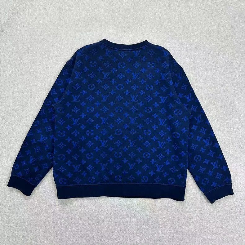 Louis Vuitton Louis Vuitton Velvet Patterned Sweatshirt in XXL Size US XXL / EU 58 / 5 - 3 Thumbnail