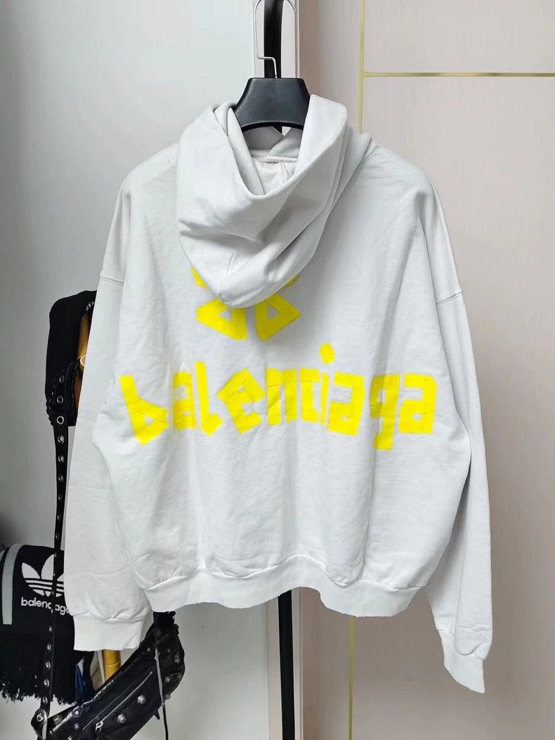 Balenciaga Balenciaga TAPE Hoodie with Original Tags Size US XXS / EU 40 - 2 Thumbnail