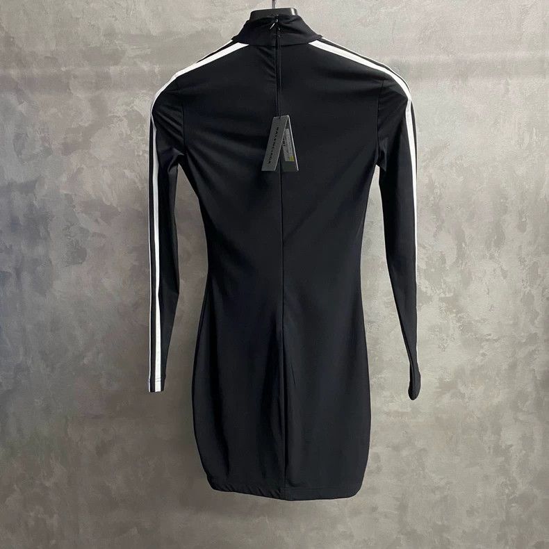 adidas black long sleeve dress adidas Women's Ultimate365 Long Sleeve Dress 2025 Black / M main image 1