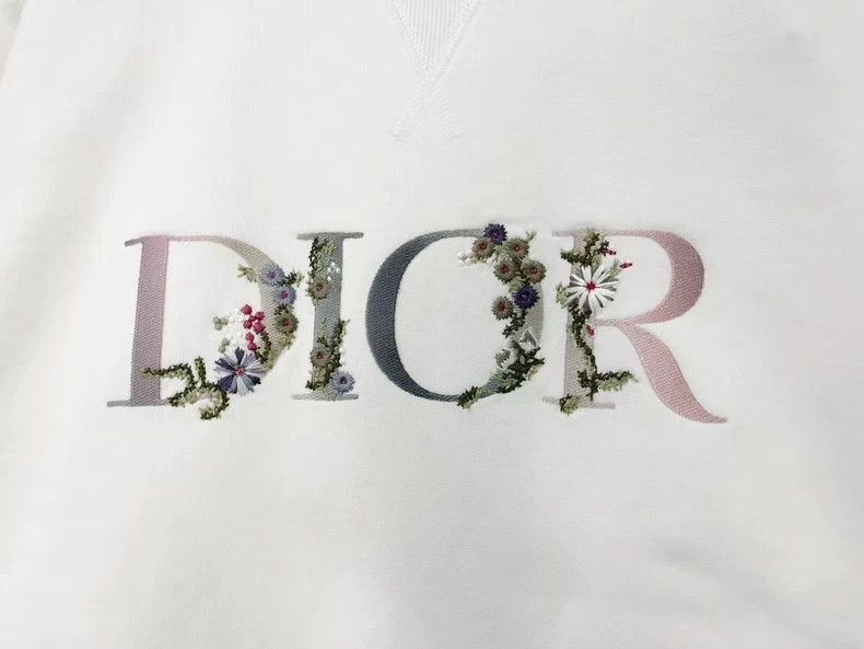 Dior Dior Floral Embroidery Sweatshirt Size S Size US S / EU 44-46 / 1 - 2 Thumbnail