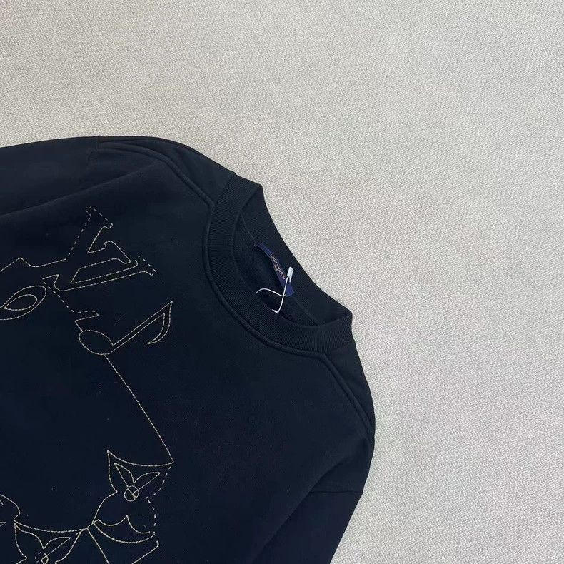 Louis Vuitton Louis Vuitton Music Note Embroidered Sweatshirt Size US L / EU 52-54 / 3 - 3 Thumbnail