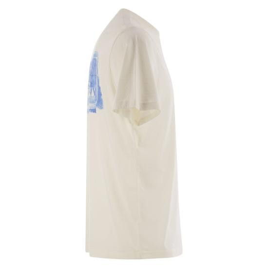 C.P. Company C.P. COMPANY Men Polo Shirts 18CMTS143A WHITE Size US M / EU 48-50 / 2 - 3 Thumbnail