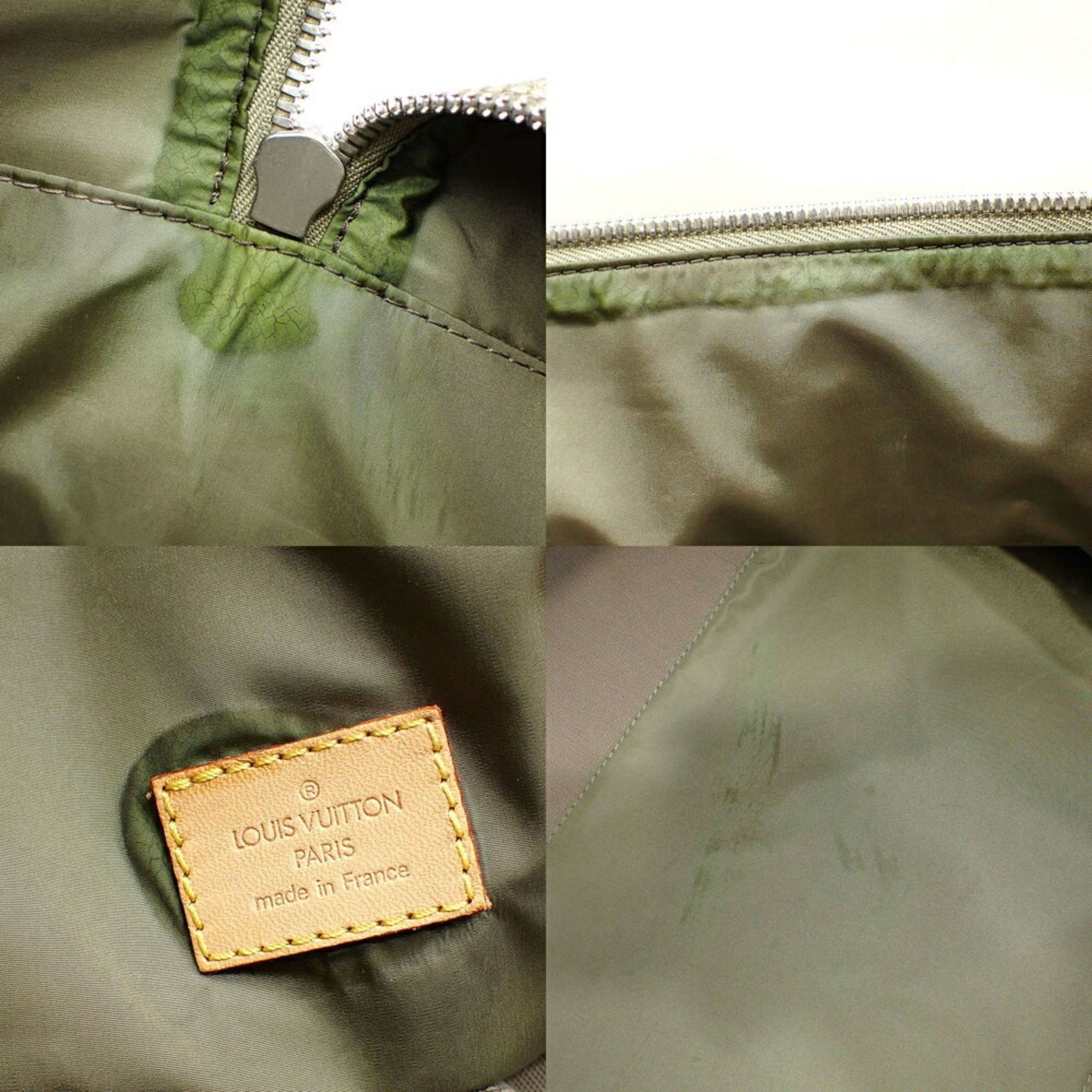 Louis Vuitton Louis Vuitton Boston Bag Damier Geant Souverain Men's M93016 Sable Hand Size ONE SIZE - 4 Thumbnail