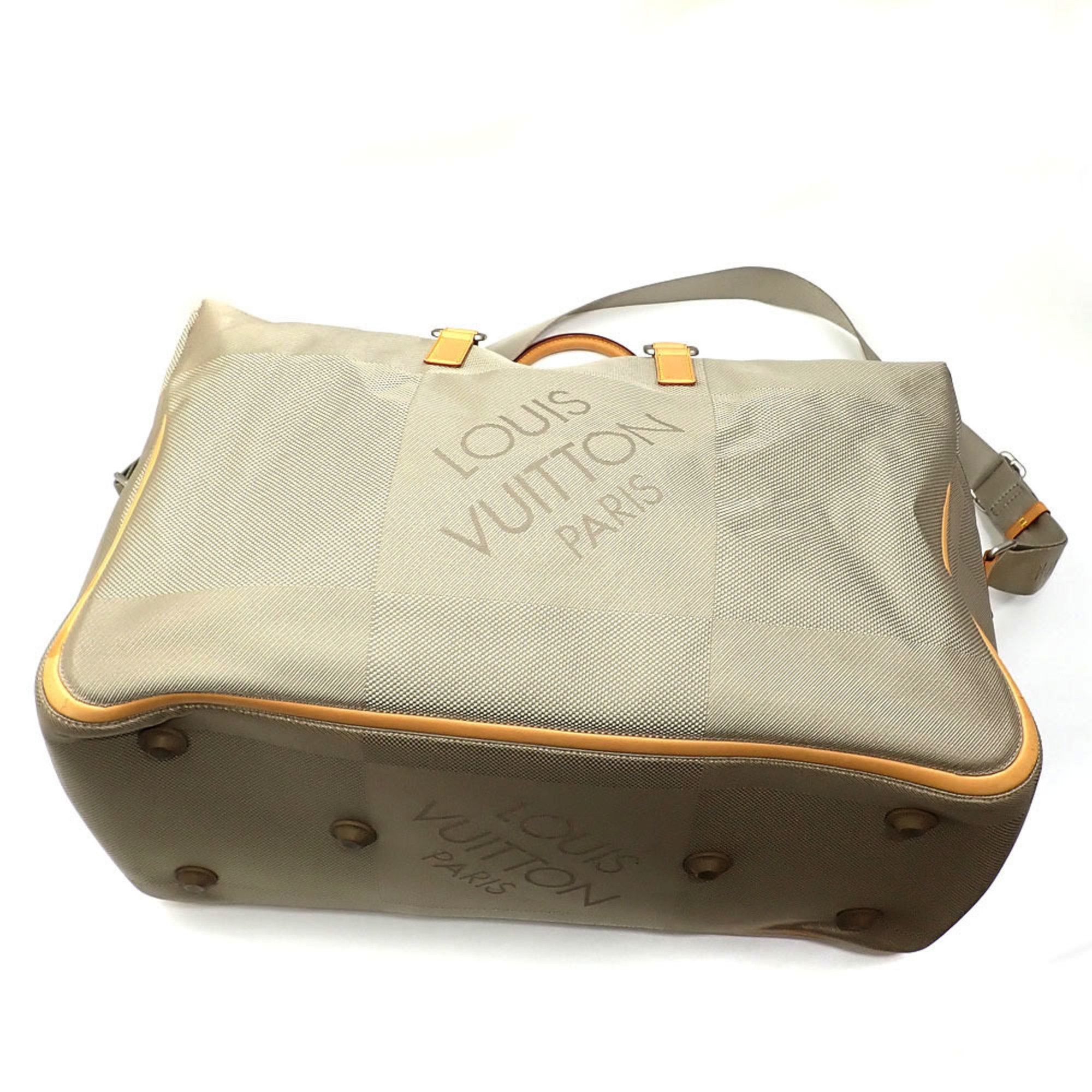 Louis Vuitton Louis Vuitton Boston Bag Damier Geant Souverain Men's M93016 Sable Hand Size ONE SIZE - 2 Thumbnail