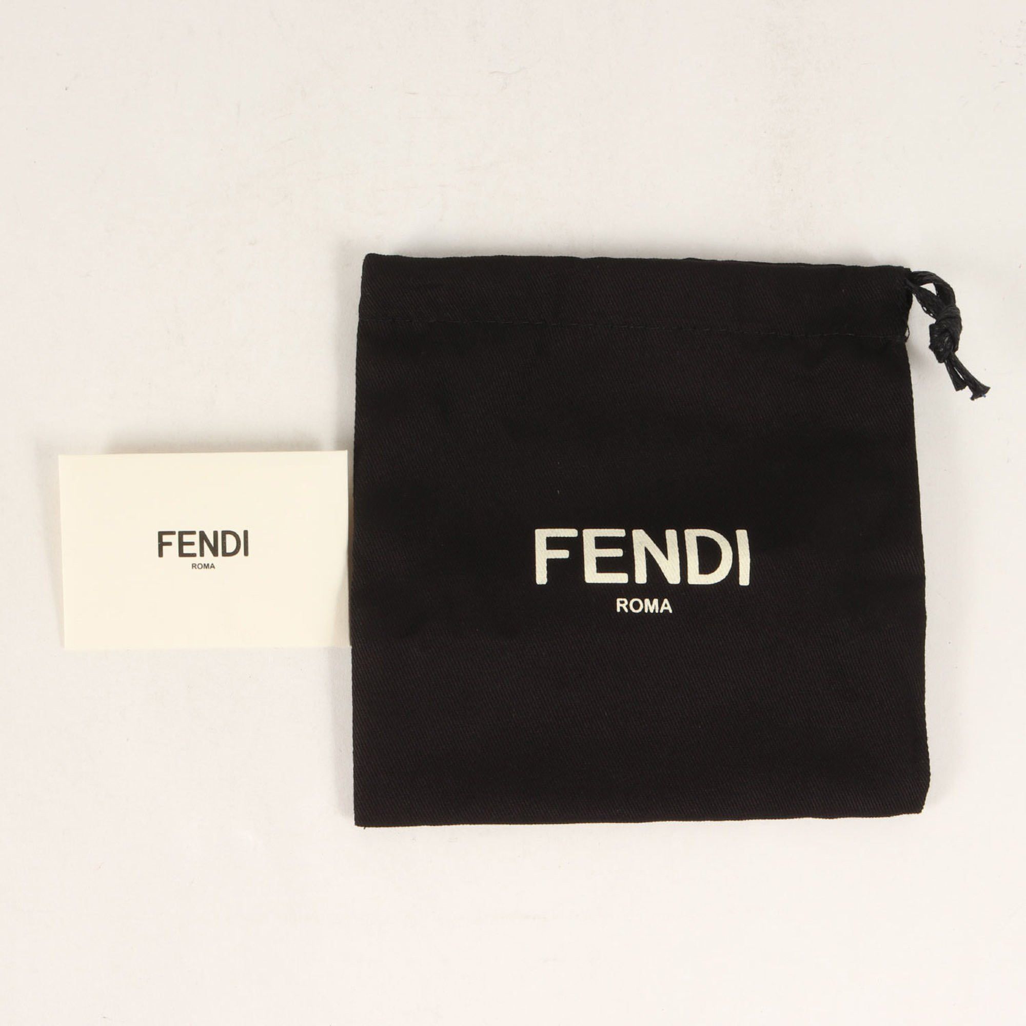 Fendi FENDI Zucca Jacquard Canvas Leather Billfold (7M0169 ALWK) Brown Beige Black Wallet Size ONE SIZE - 5 Thumbnail