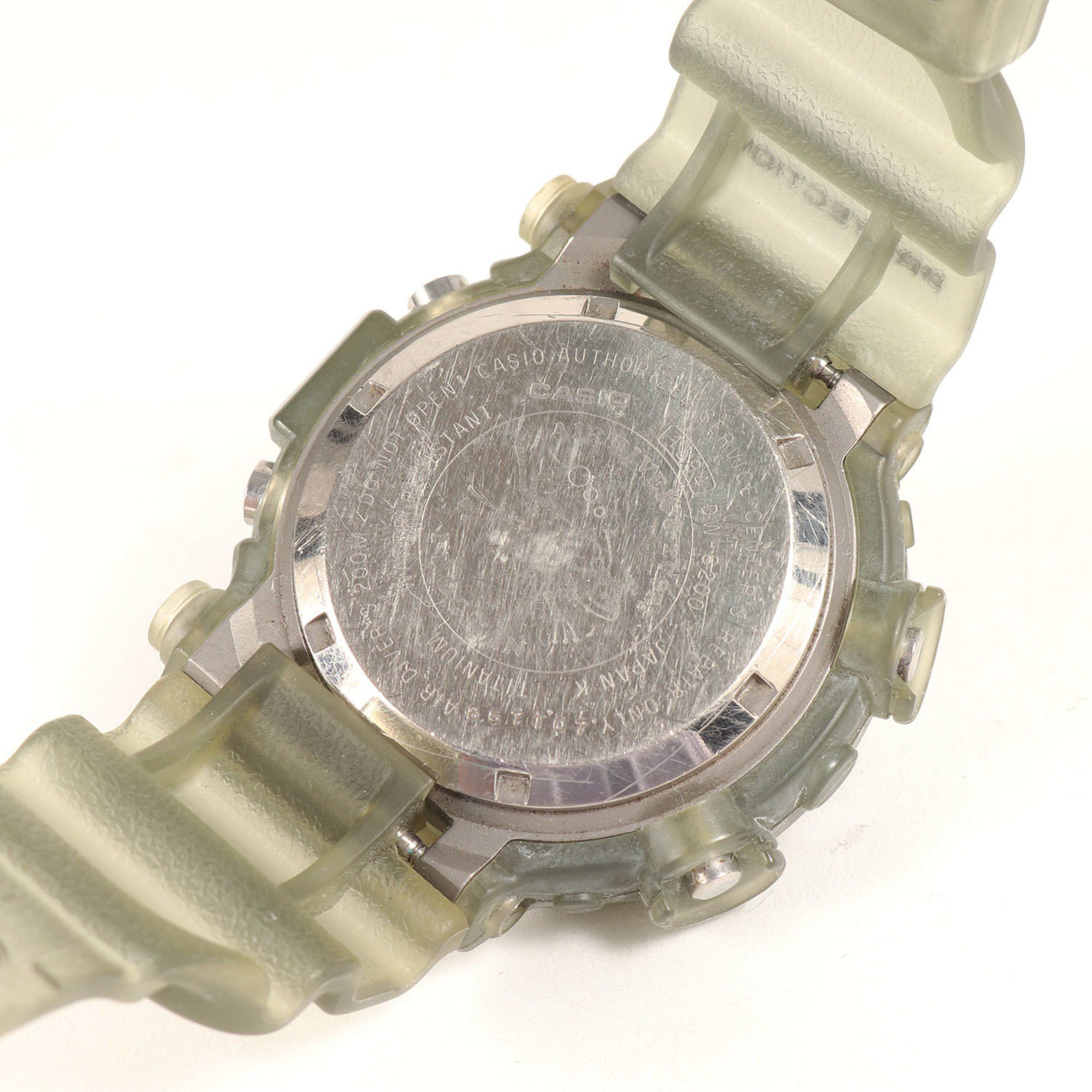 Casio G-SHOCK 90s FROGMAN DW-8200MS-8T Men in Smoke Wristwatch Skeleton Grey CASIO Size ONE SIZE - 5 Thumbnail