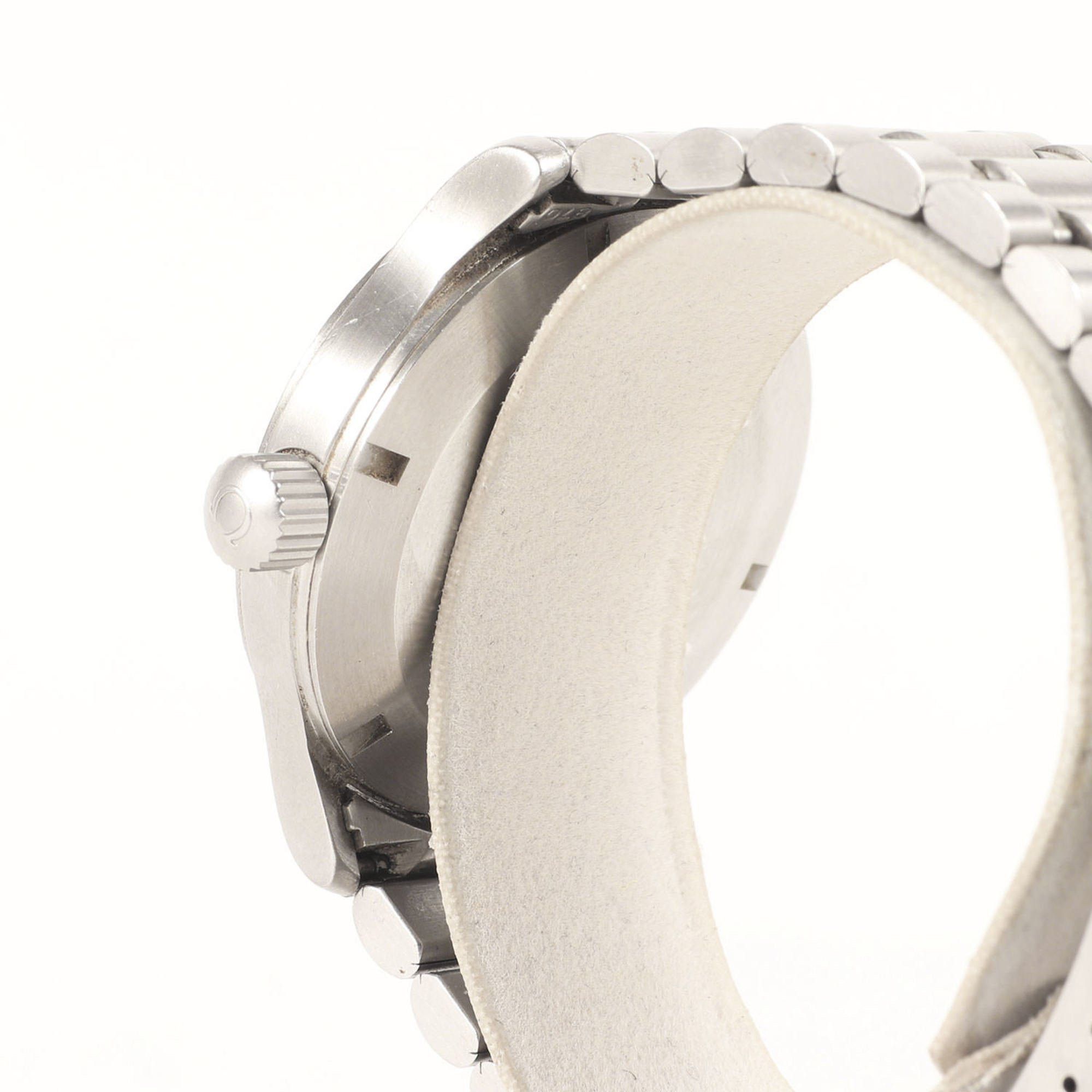 Omega OMEGA 90s Dynamic 3 Date Automatic Watch Silver Black Dial Size ONE SIZE - 3 Thumbnail