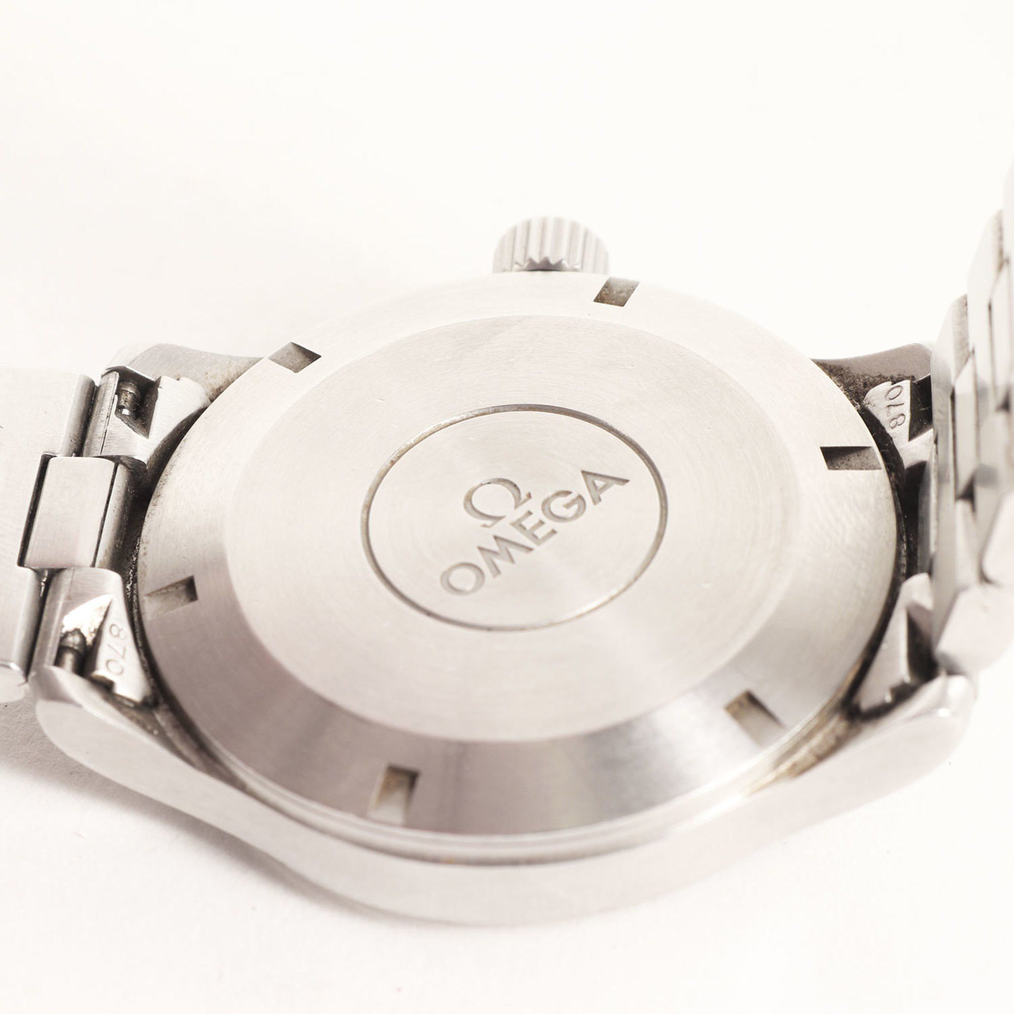 Omega OMEGA 90s Dynamic 3 Date Automatic Watch Silver Black Dial Size ONE SIZE - 4 Thumbnail