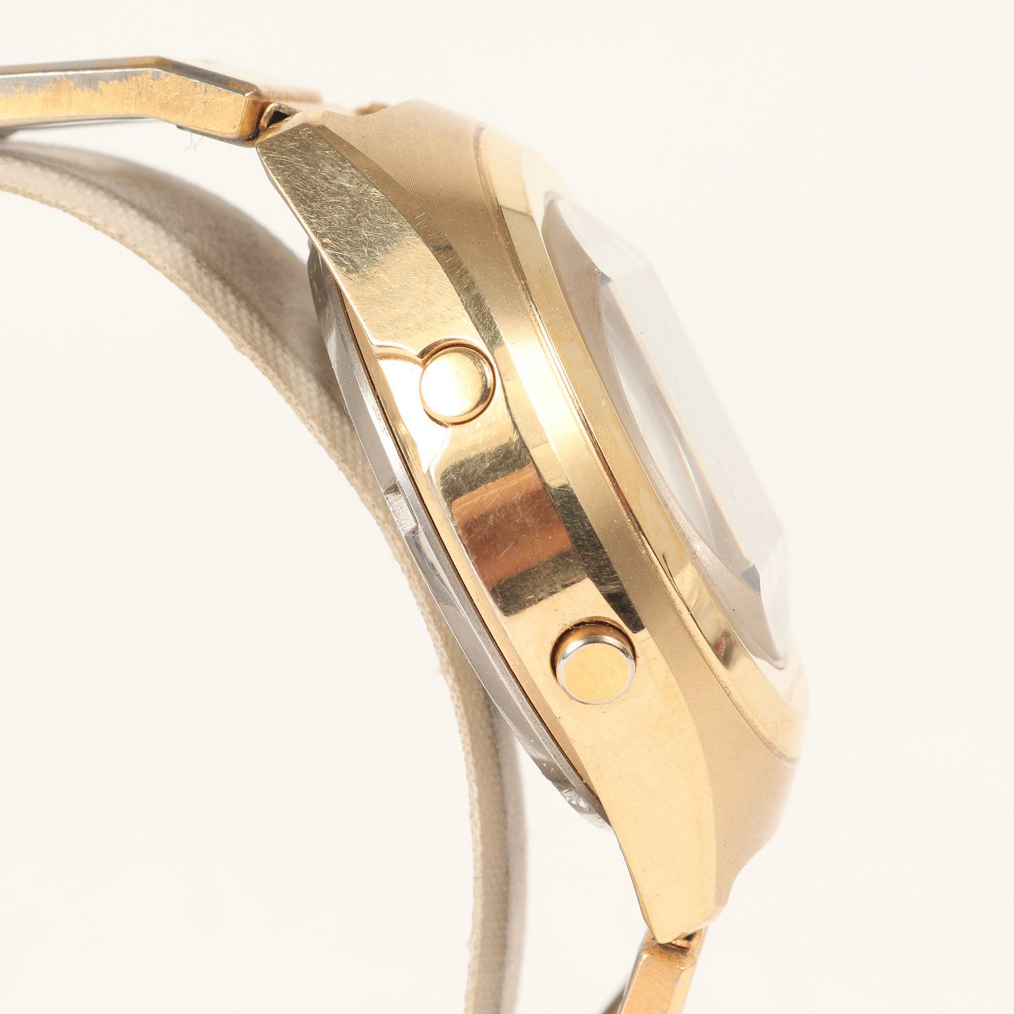 Casio CASIO 90s ASTRONOX Casiotron Astronox Moon Gold Wristwatch Size ONE SIZE - 4 Thumbnail