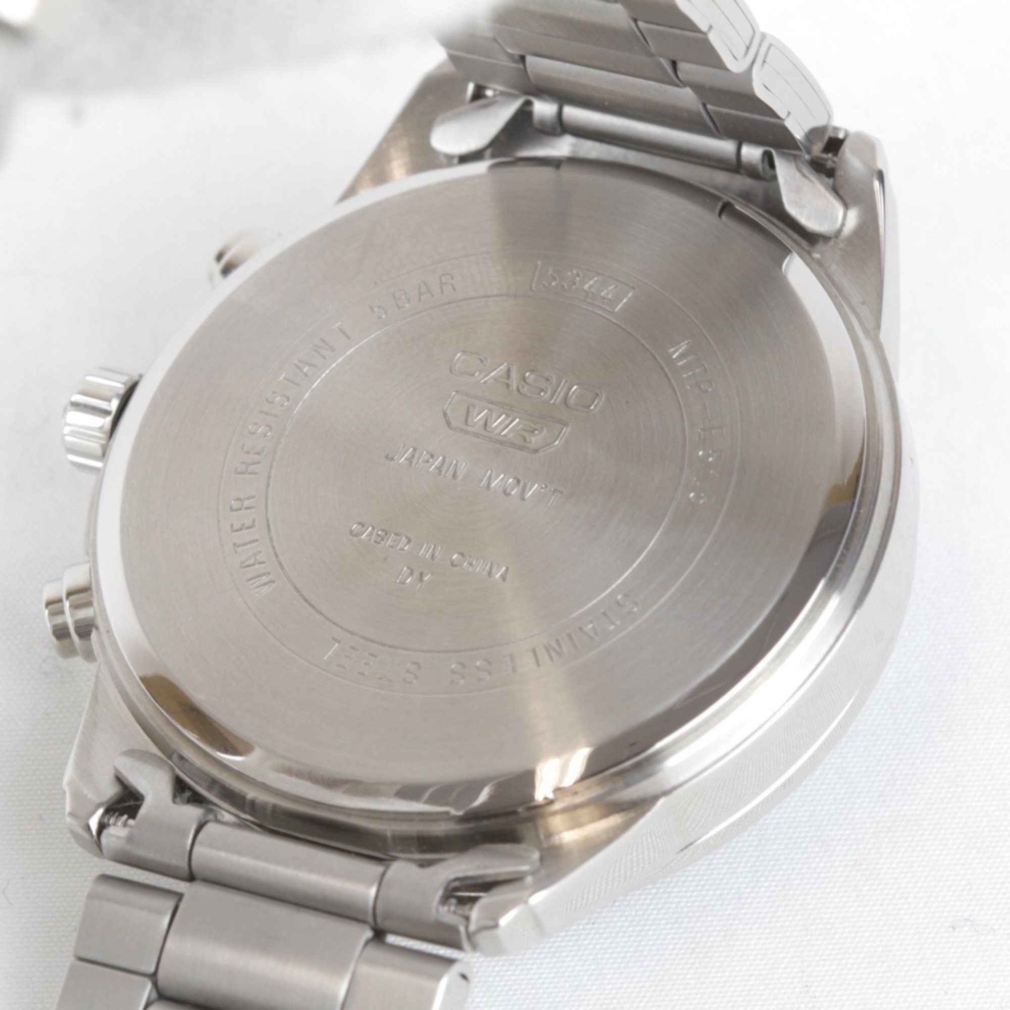 Casio CASIO Standard MTP-E515 Watch Stainless Steel Men's Size ONE SIZE - 6 Thumbnail