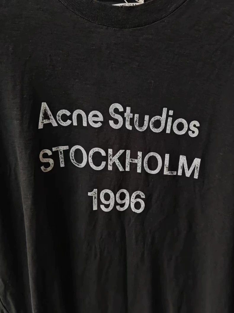 Acne Studios Acne Studios 1996 Letter Print Long Sleeve Sweatshirt Size US XS / EU 42 / 0 - 3 Thumbnail