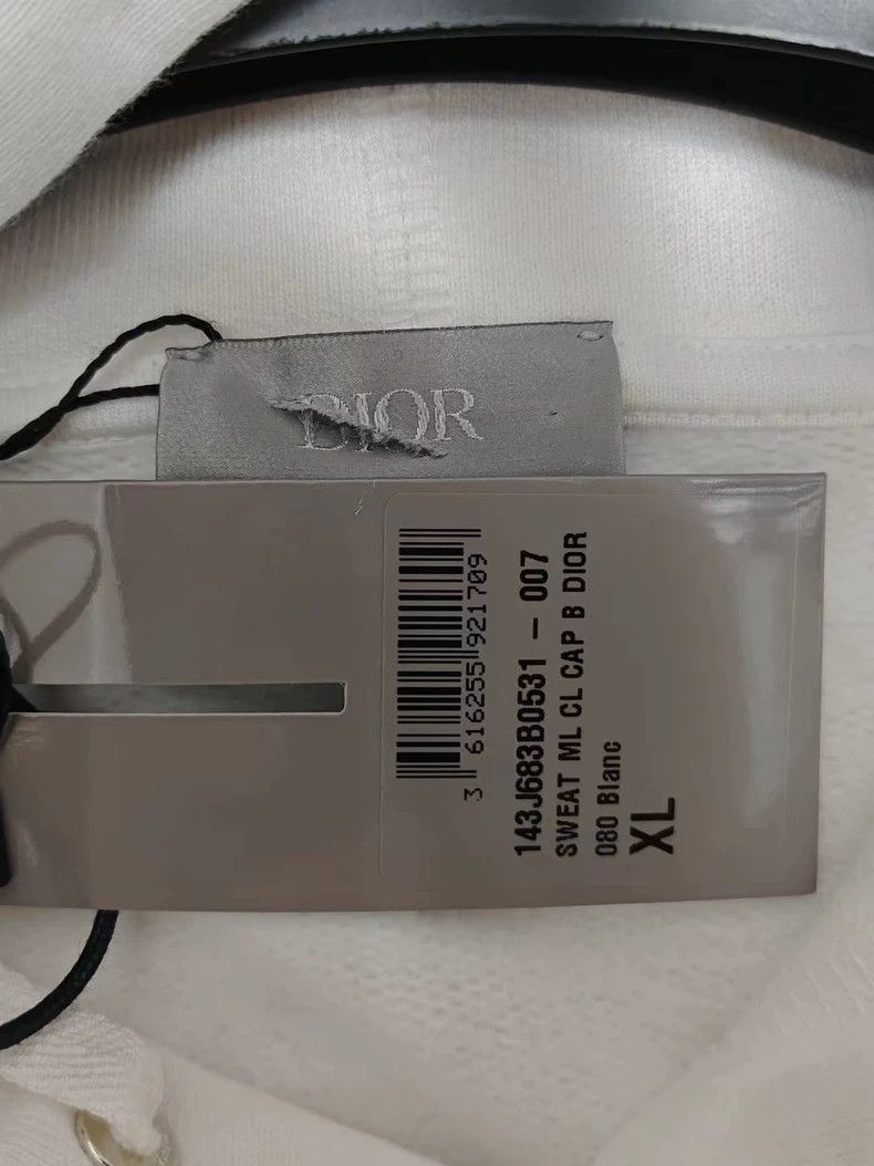 Dior DIOR x PETER DOIG Logo Embroidered Hooded Sweatshirt Size US XL / EU 56 / 4 - 4 Thumbnail