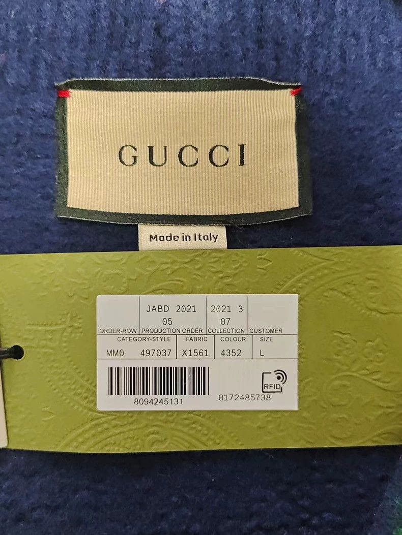 Gucci Gucci Color Block V-Neck Sweater Size US L / EU 52-54 / 3 - 4 Thumbnail