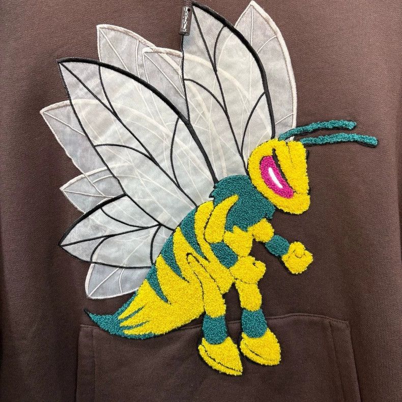 Louis Vuitton Louis Vuitton Embroidered Bee Hoodie Jacket Size US S / EU 44-46 / 1 - 3 Thumbnail