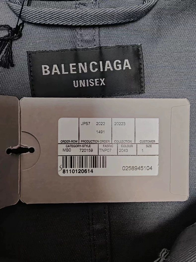 Balenciaga Balenciaga Multi Pocket Work Jacket Size US S / EU 44-46 / 1 - 4 Thumbnail