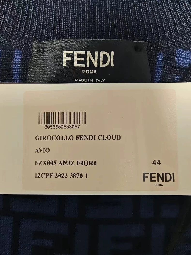 Fendi FENDI Gradient Knit Sweater with Tags Size US M / EU 48-50 / 2 - 4 Thumbnail