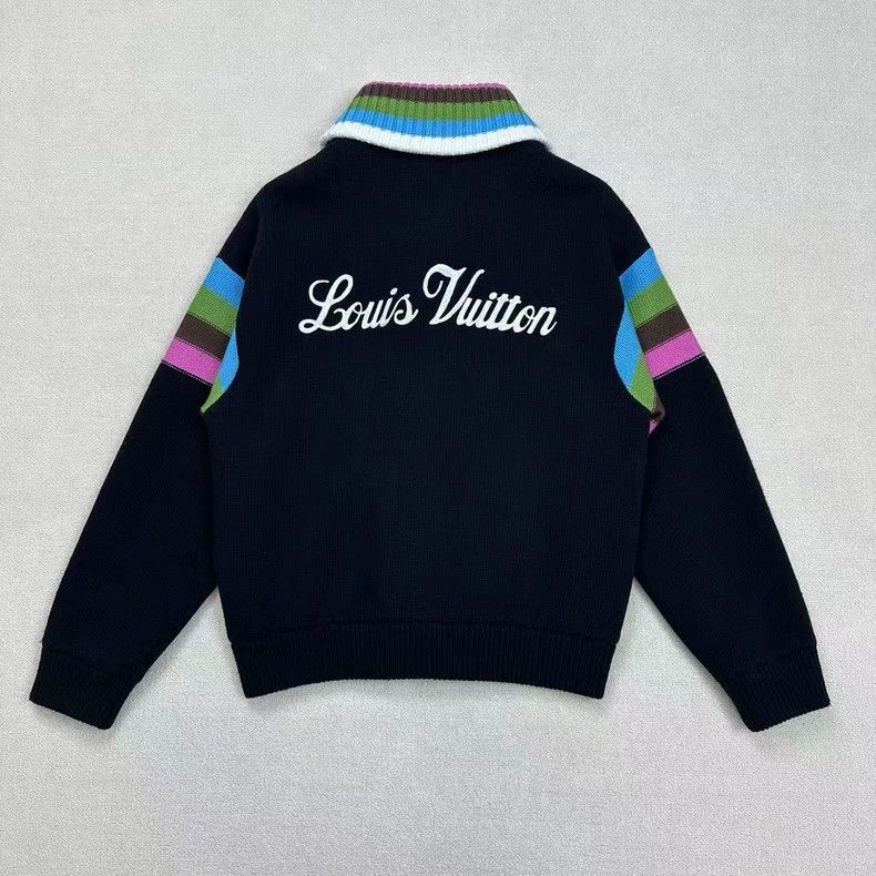 Louis Vuitton Louis Vuitton Tyler Knit Jacket Size M Size US M / EU 48-50 / 2 - 2 Thumbnail