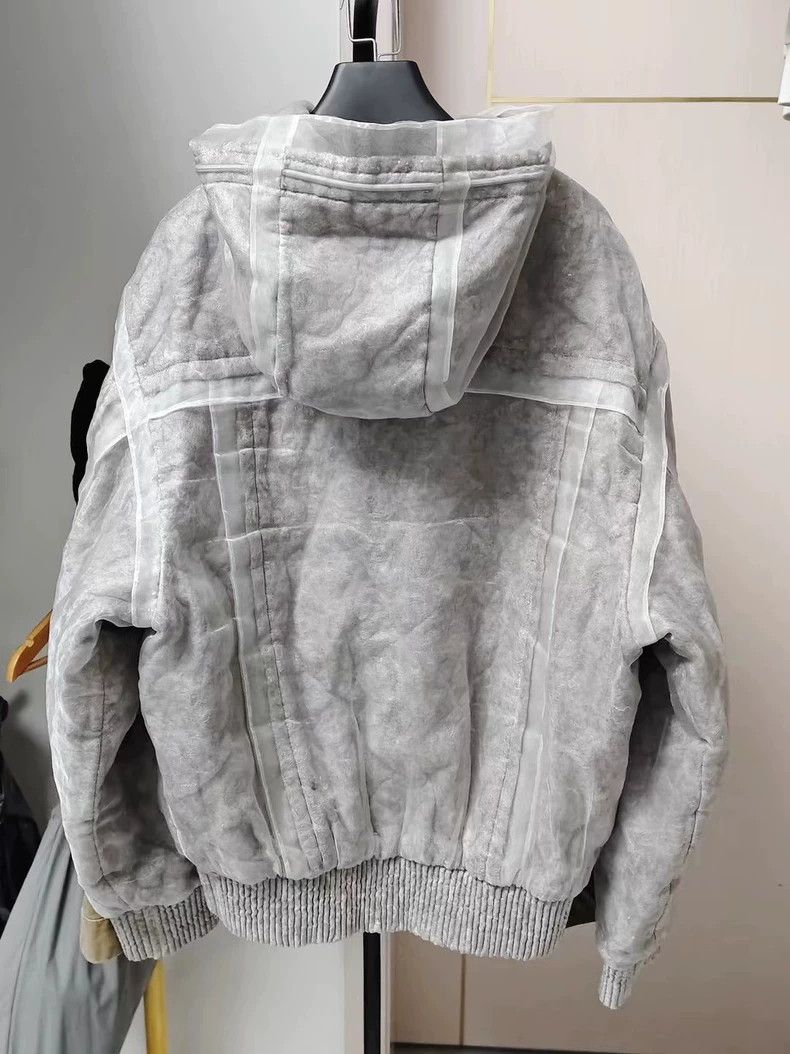 Louis Vuitton Louis Vuitton Grey Cotton Outerwear Jacket Size US L / EU 52-54 / 3 - 2 Thumbnail