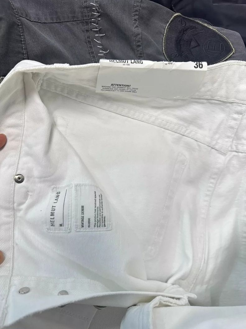 Helmut Lang Helmut Lang White 36 Size Pants Size US 36 / EU 52 - 3 Thumbnail