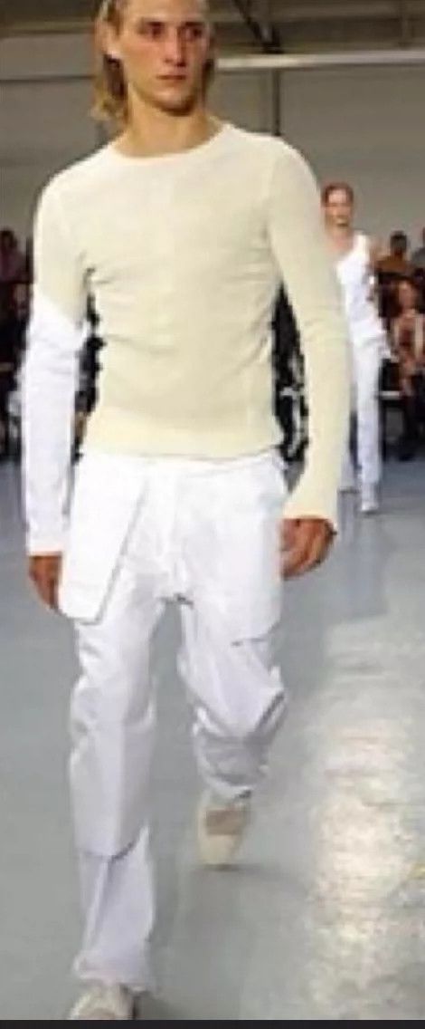 Helmut Lang Helmut Lang White 36 Size Pants Size US 36 / EU 52 - 5 Thumbnail