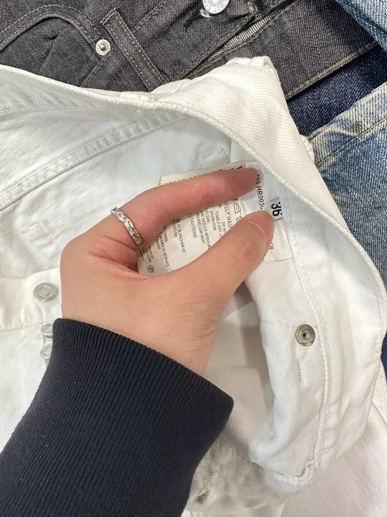 Helmut Lang Helmut Lang White 36 Size Pants Size US 36 / EU 52 - 4 Thumbnail