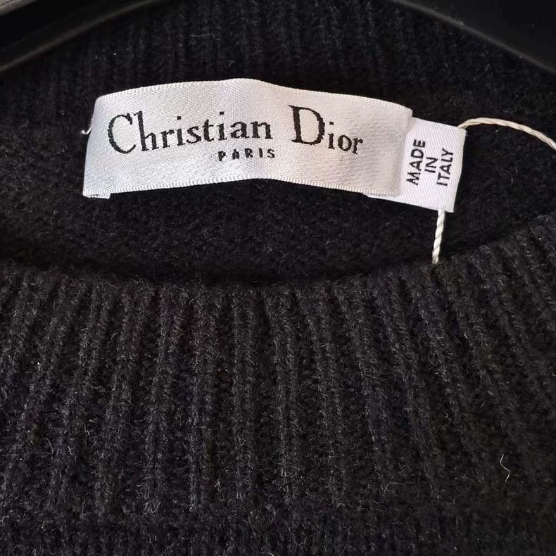 Dior Dior Embroidered Cashmere Sweater with Dove Design Size US M / EU 48-50 / 2 - 3 Thumbnail