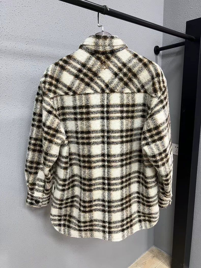 Isabel Marant Isabel Marant Plaid Cashmere Shirt Size US S / EU 44-46 / 1 - 2 Thumbnail