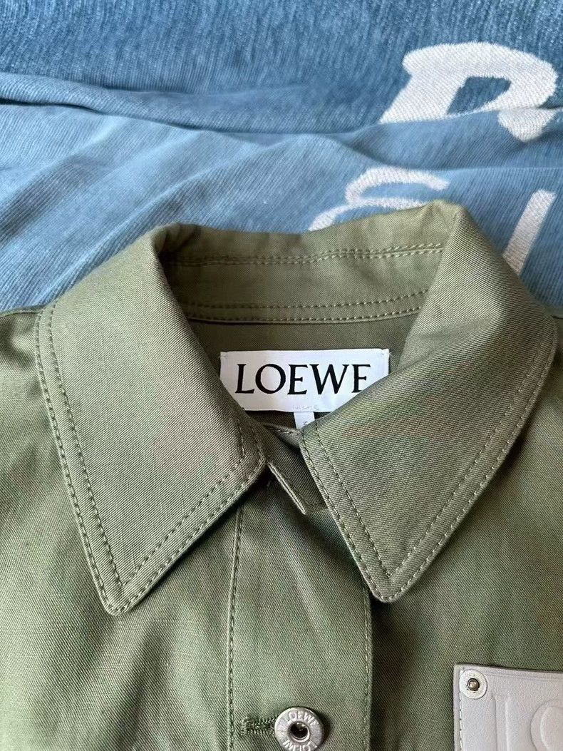Loewe Loewe Green Jacket with Leather Tag Size US M / EU 48-50 / 2 - 5 Thumbnail