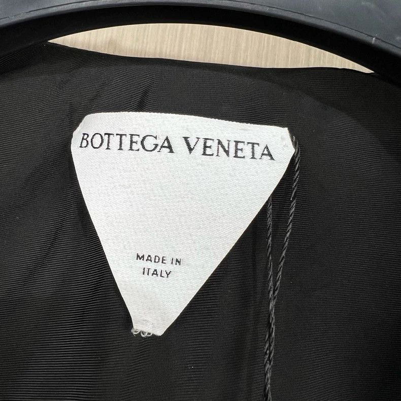 Bottega Veneta Bottega Veneta Black Collarless Blazer Jacket Size US S / EU 44-46 / 1 - 6 Thumbnail
