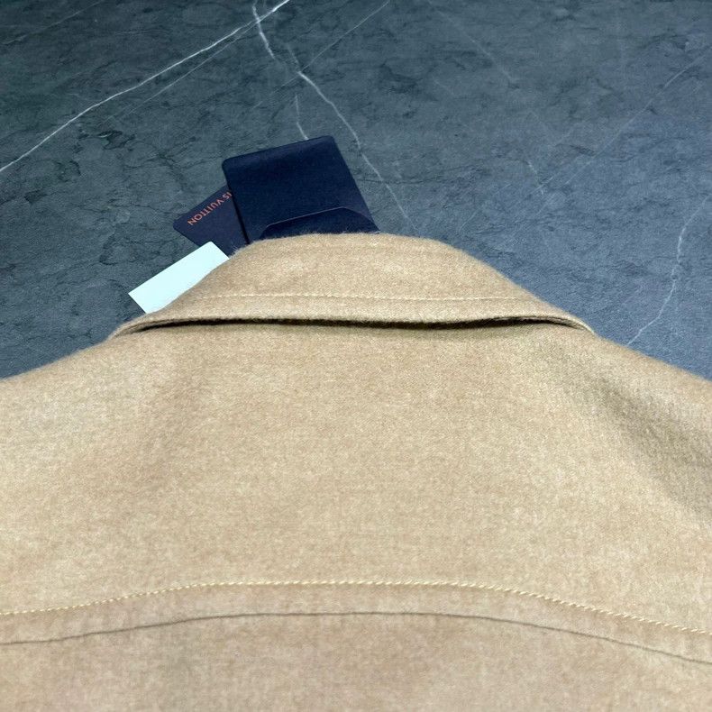 Louis Vuitton Louis Vuitton Khaki Wool Jacket Limited Edition Size US XXL / EU 58 / 5 - 3 Thumbnail