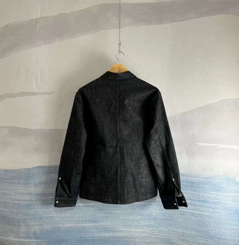 Dior Dior Black Denim Shirt Jacket with Tags Size US L / EU 52-54 / 3 - 3 Thumbnail