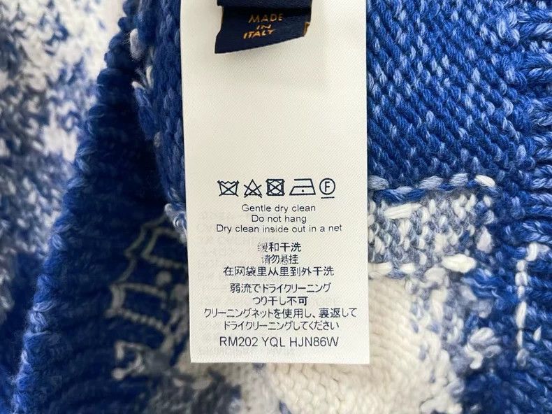 Louis Vuitton Louis Vuitton Blue Sky White Cloud Sweater Size US S / EU 44-46 / 1 - 3 Thumbnail