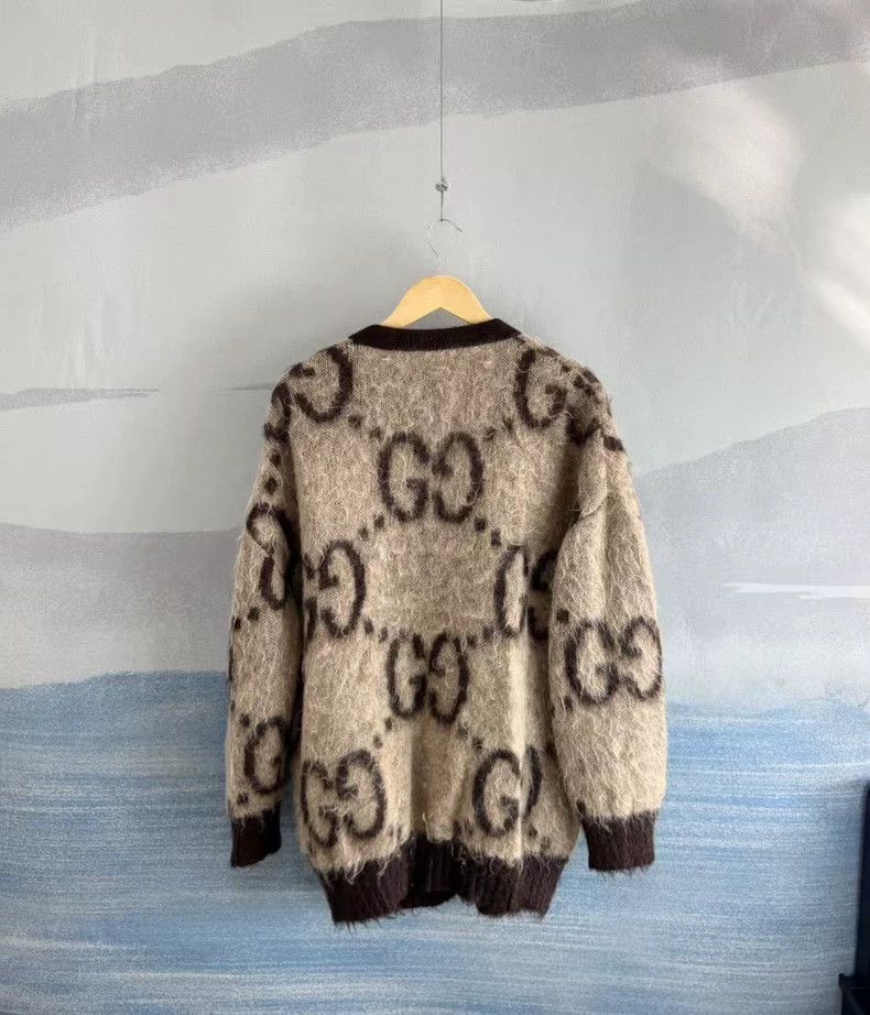 Gucci Gucci Double-Sided Cardigan in Caramel Color Size US S / EU 44-46 / 1 - 3 Thumbnail