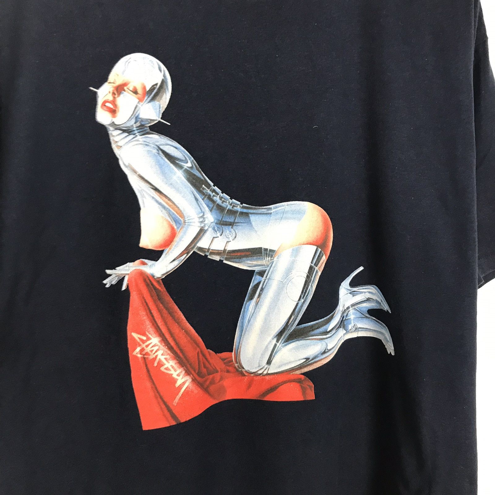 Stussy LAST DROP Stussy X Hajime Sorayama Tee Graphic T shirt Grailed