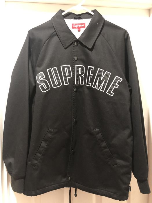 Supreme 15AW Twill Coaches Jacket