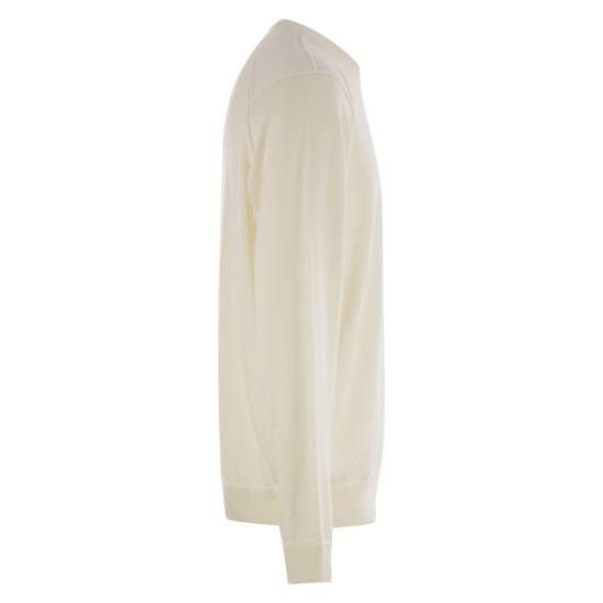 C.P. Company C.P. COMPANY Men Sweater 18CMKN026A WHITE Size US L / EU 52-54 / 3 - 3 Thumbnail