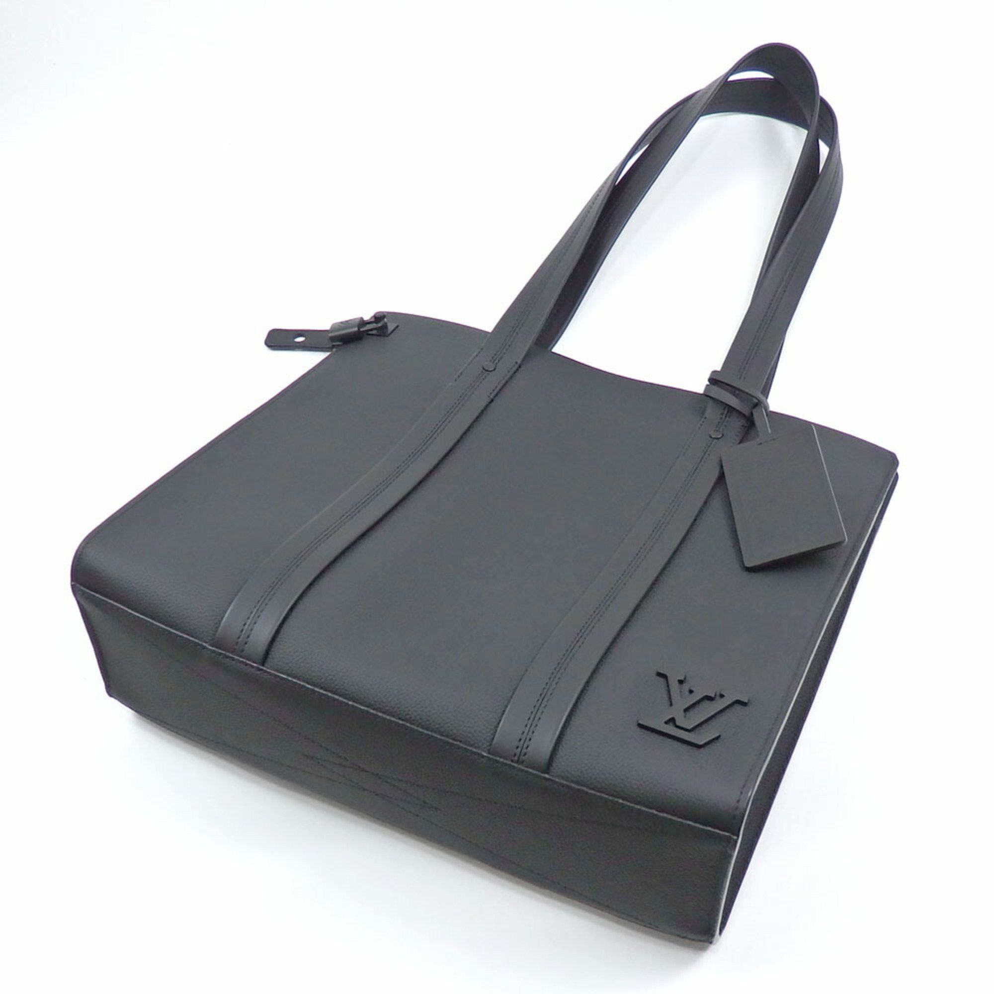 Louis Vuitton Louis Vuitton Tote Bag LV Aerogram Take Off Men's M57308 Black Key Missing Size ONE SIZE - 2 Thumbnail