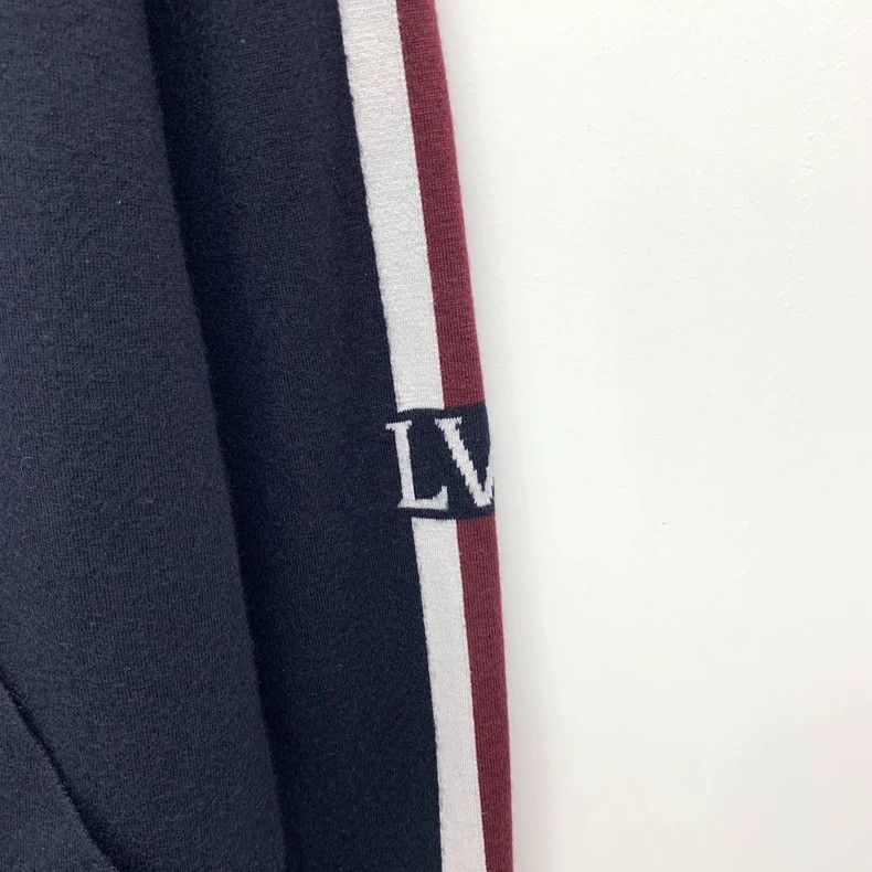 Louis Vuitton Louis Vuitton Navy Striped Zip Jacket Size S Size US S / EU 44-46 / 1 - 4 Thumbnail