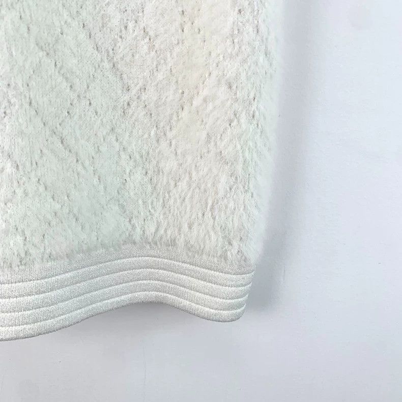 Balmain Balmain White Diamond Pattern Knitted Skirt Size US 38 / EU 54 - 4 Thumbnail