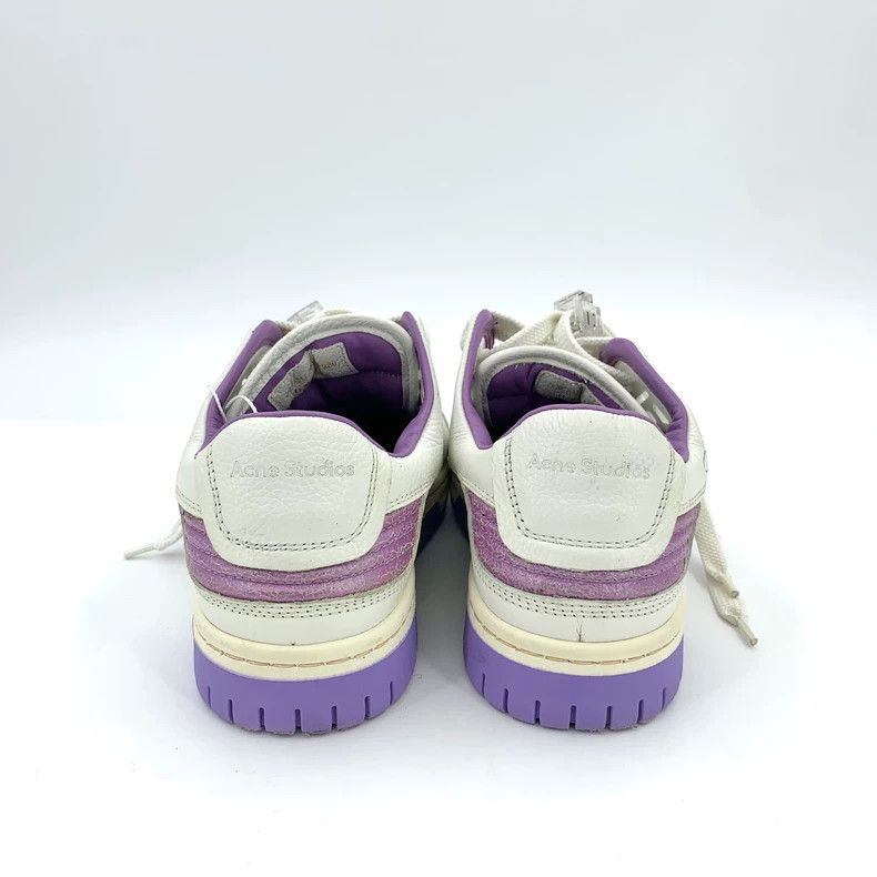 Acne Studios Acne Studios Casual Sneaker White Purple Accents Size US 5.5 / EU 38 - 4 Thumbnail