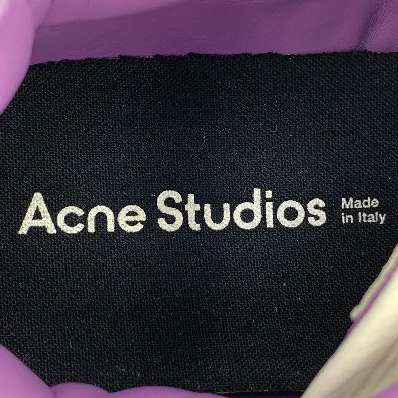 Acne Studios Acne Studios Casual Sneaker White Purple Accents Size US 5.5 / EU 38 - 6 Thumbnail
