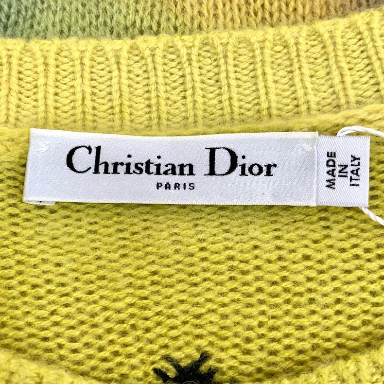 Dior Christian Dior Colorful Cashmere Knit Sweater Size US XS / EU 42 / 0 - 5 Thumbnail