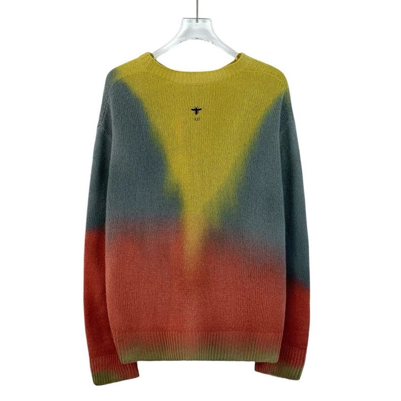 Dior Christian Dior Colorful Cashmere Knit Sweater Size US XS / EU 42 / 0 - 2 Thumbnail