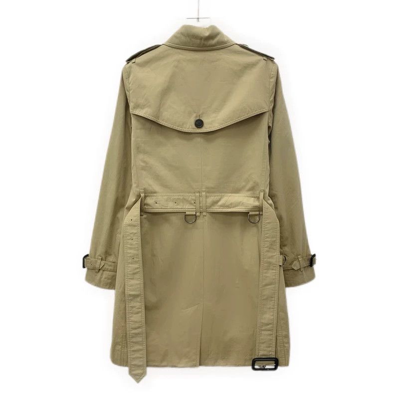 Burberry Burberry Brown Cotton Double-Breasted Trench Coat Size US XS / EU 42 / 0 - 2 Thumbnail