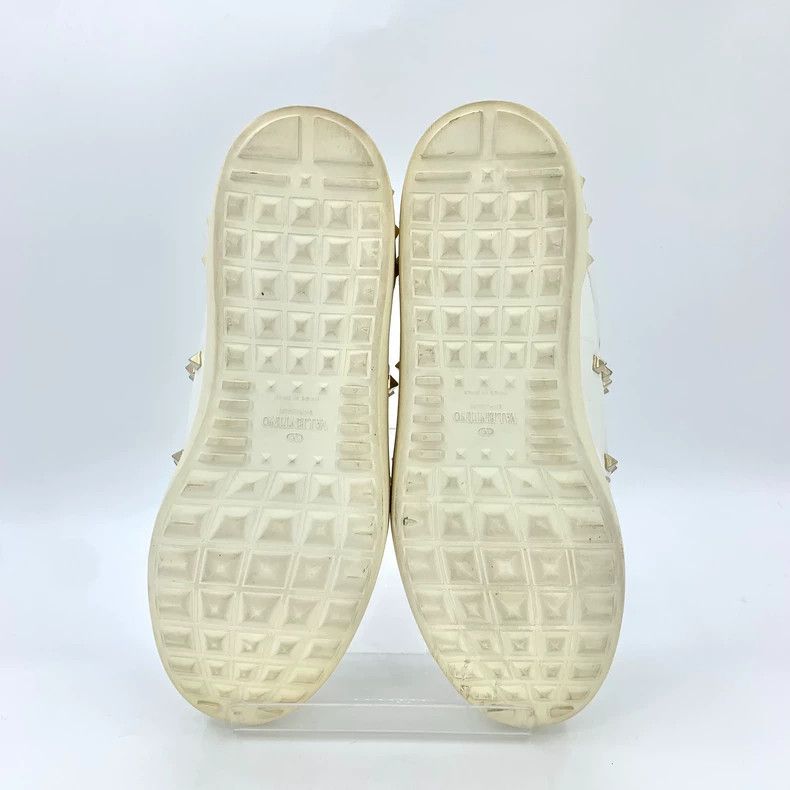 Valentino Valentino White Casual Lace-Up Sneakers Size US 10.5 / EU 43-44 - 5 Thumbnail