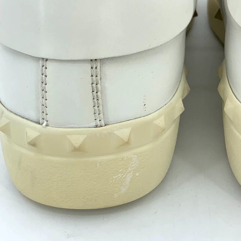 Valentino Valentino White Casual Lace-Up Sneakers Size US 10.5 / EU 43-44 - 8 Thumbnail
