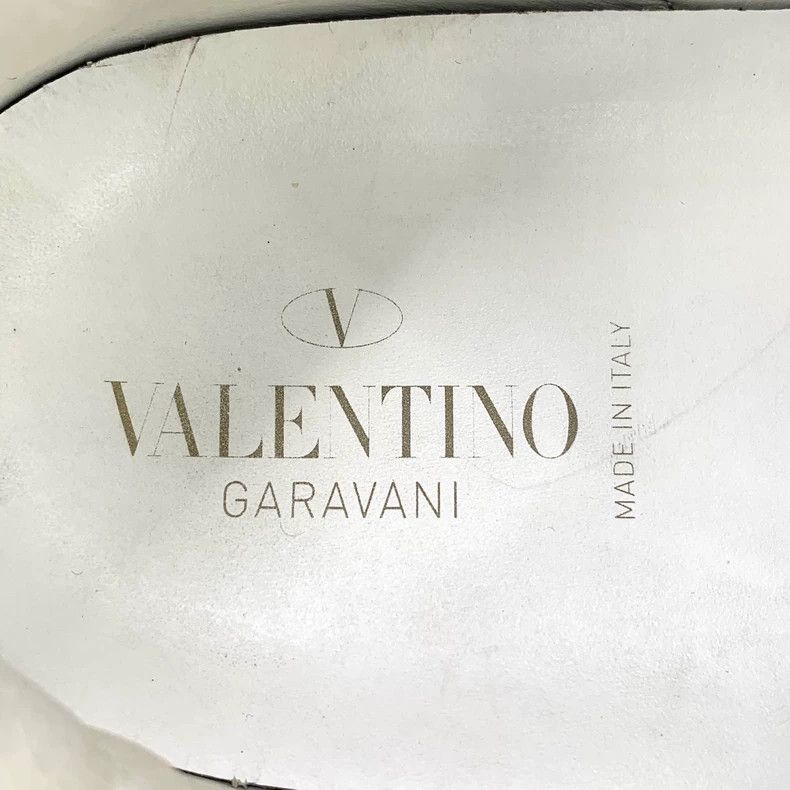 Valentino Valentino White Casual Lace-Up Sneakers Size US 10.5 / EU 43-44 - 7 Thumbnail